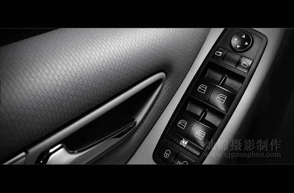 奔驰B200 电动调节开关,奔驰B200 汽车摄影 汽车广告摄影 汽车产品摄影 平面汽车广告摄影