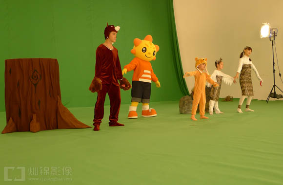 上海大摄影棚儿童节目拍摄12月20日（图）