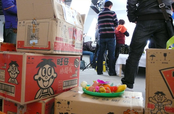 旺仔小馒头tvc拍摄花絮-上海灿锦影棚出租 旺仔小馒头tvc拍摄花絮-上海灿锦影棚出租