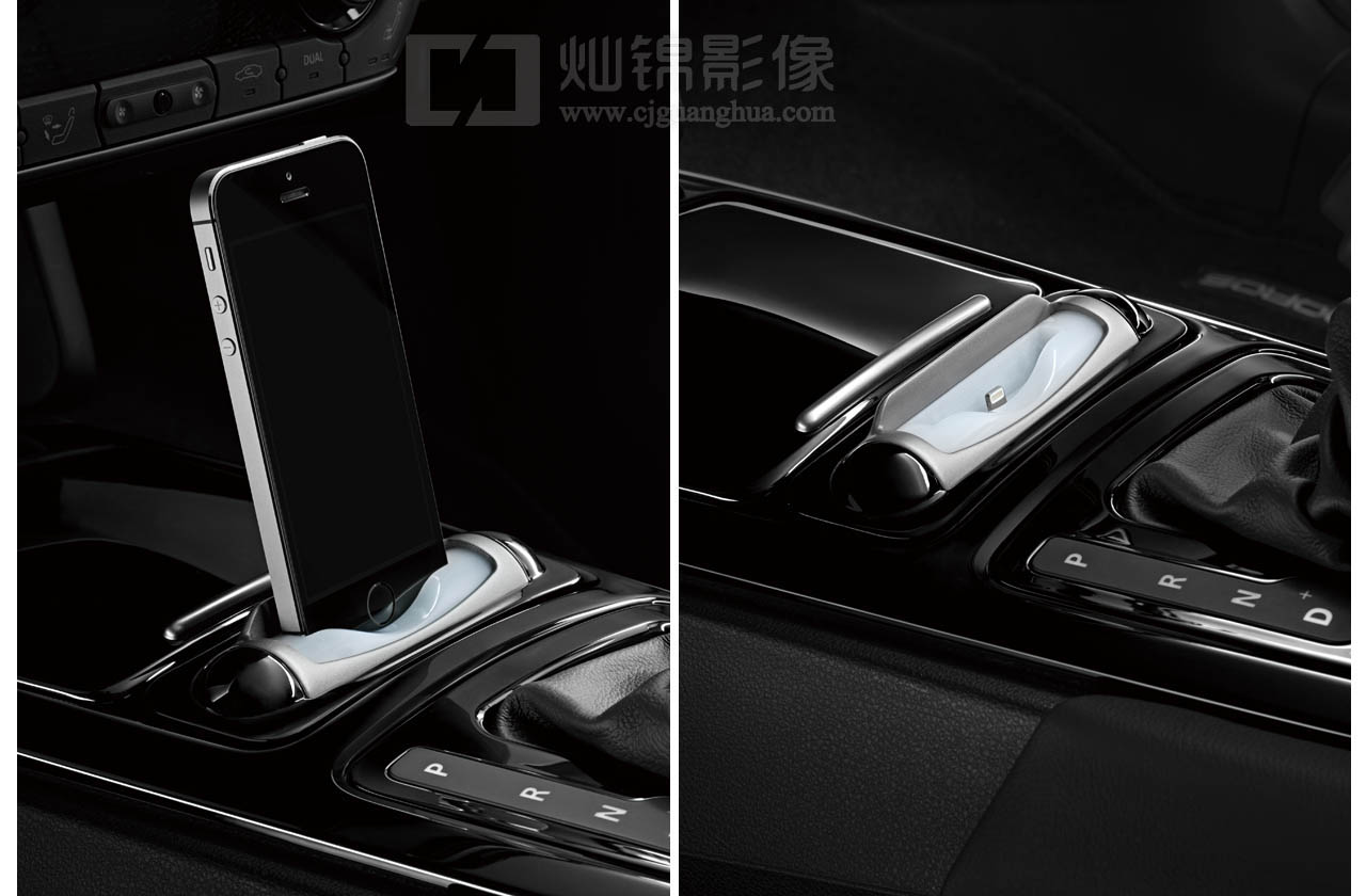 上海汽车摄影 观致3系手机接口配件摄影,汽车图片摄影上海汽车图片摄影精品摄影后迎宾踏板汽车摄影