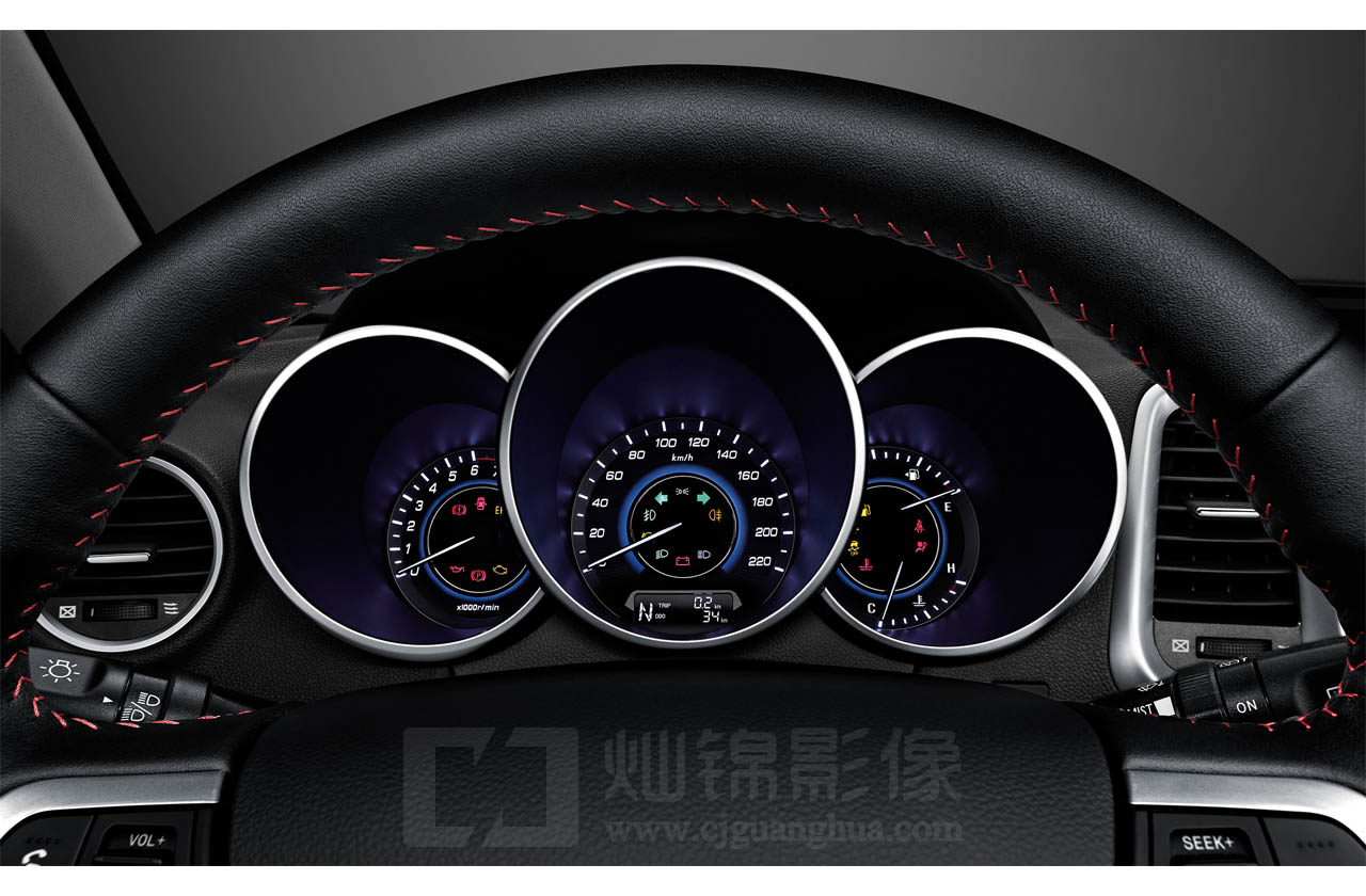 上海专业汽车拍摄  长安致尚XT汽车仪表盘拍摄